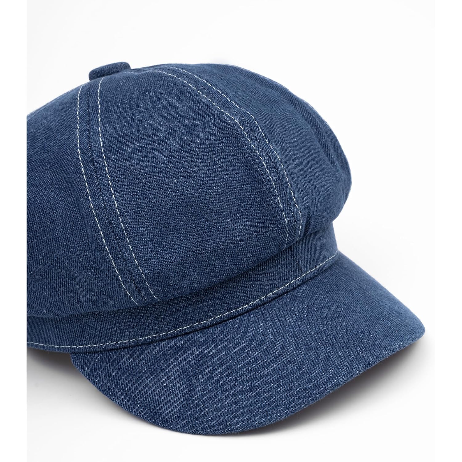 Qhfhulv Womens Newsboy Hat - 8 Panels Vintage Gatsby Cabbie Hat - Trendy Visor Paperboy Beret Octagonal Cap