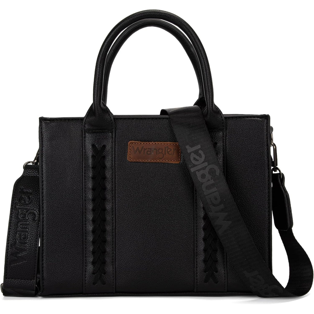 Wrangler Tote Bag for Women Designer Satchel Handbags Top-handle Purses with Strap