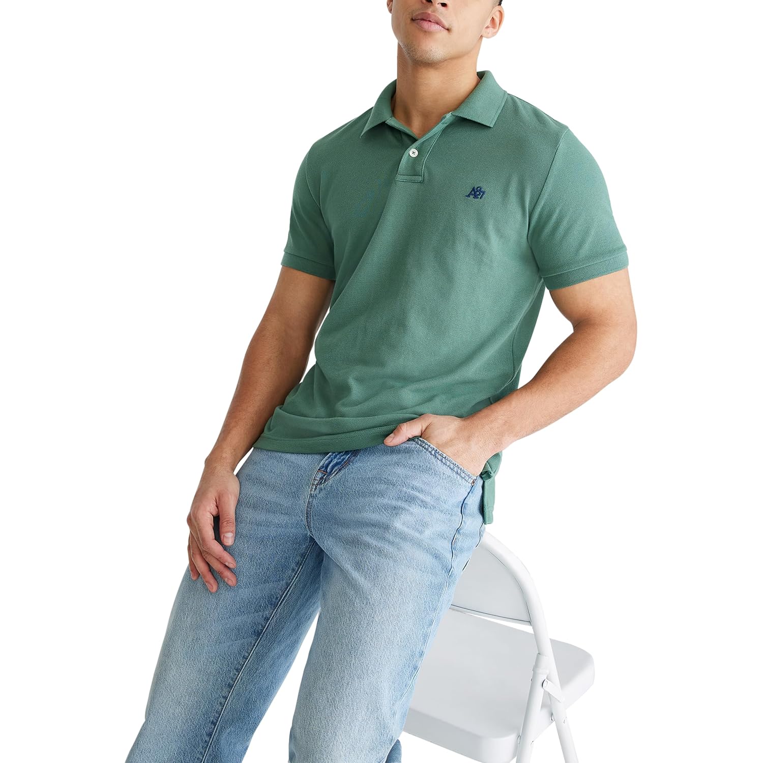 Aeropostale Men'S Aero Uniform Polo Short Sleeve