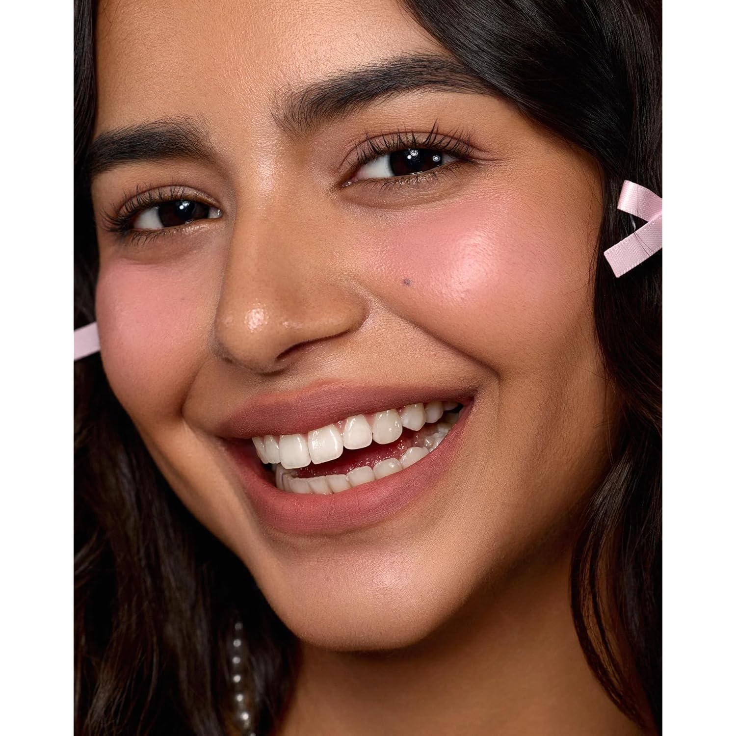 Flower Knows Strawberry Cupid All Day Glow Liquid Blush,Sweat & Water-Resistant Dewy Blush for Cheeks,Blendableand Hydrating Baby Pink Face Makeup for Women & Girls,0.25 Fl Oz(01 Frosty Strawberry)