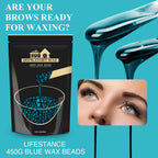 Lifestance Hard Wax Beads, 1lb, Jasmine, Sensitive Skin, for Face, Body, Legs, Brazilian Bikini Wax, Pearl Beads for Wax Warmers