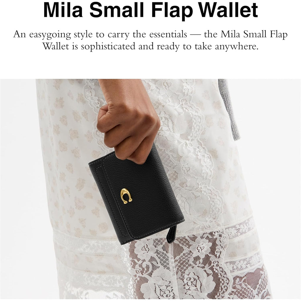 COACH, Women's, Mila Small Flap Wallet