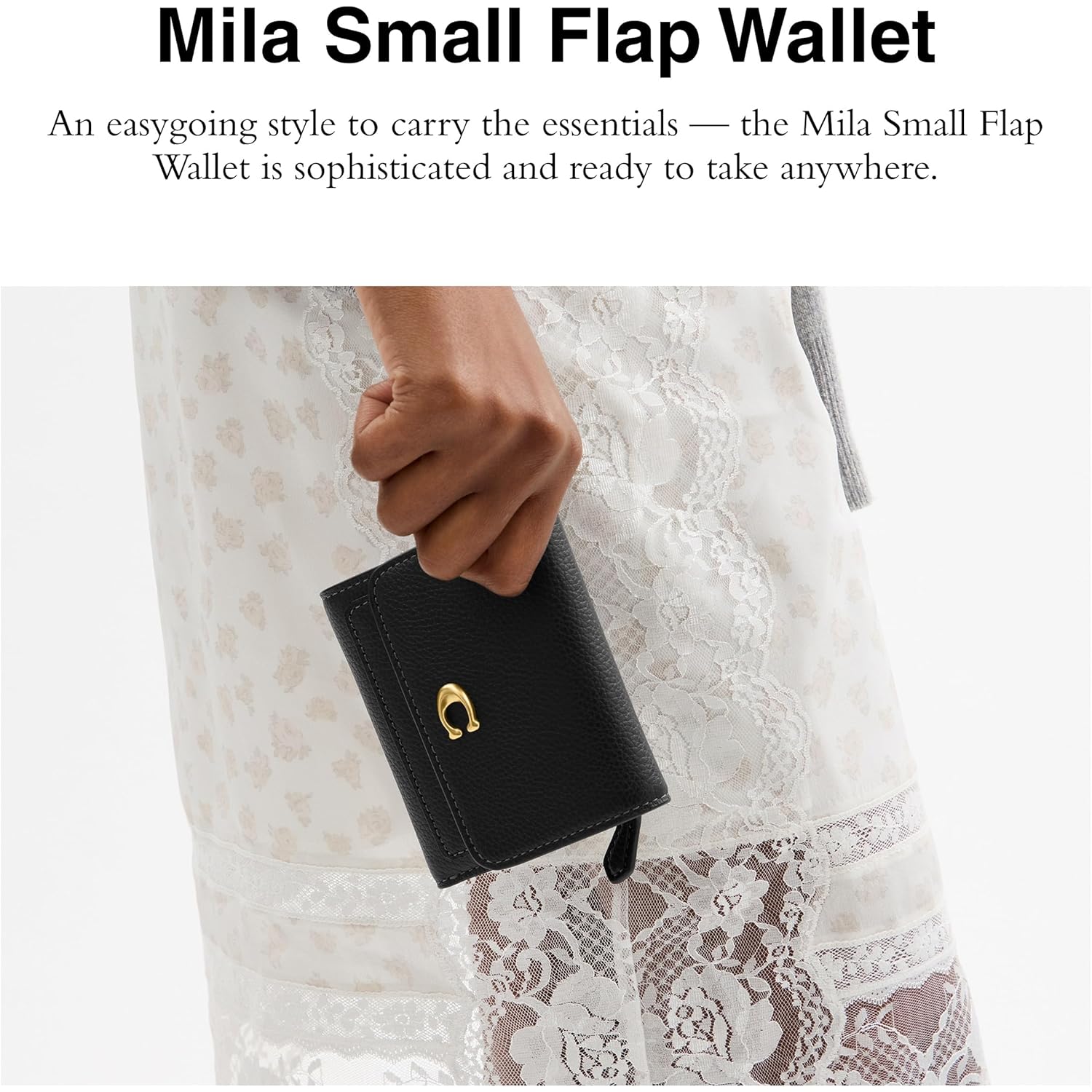 COACH, Women's, Mila Small Flap Wallet