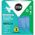 Stem Flying Insect Light Trap Refill Cartridges, Indoor Fruit Fly Trap, Insecticide-Free Pest Control For Home, Attracts And Traps Insects, Official Stem Refills - 2 Count