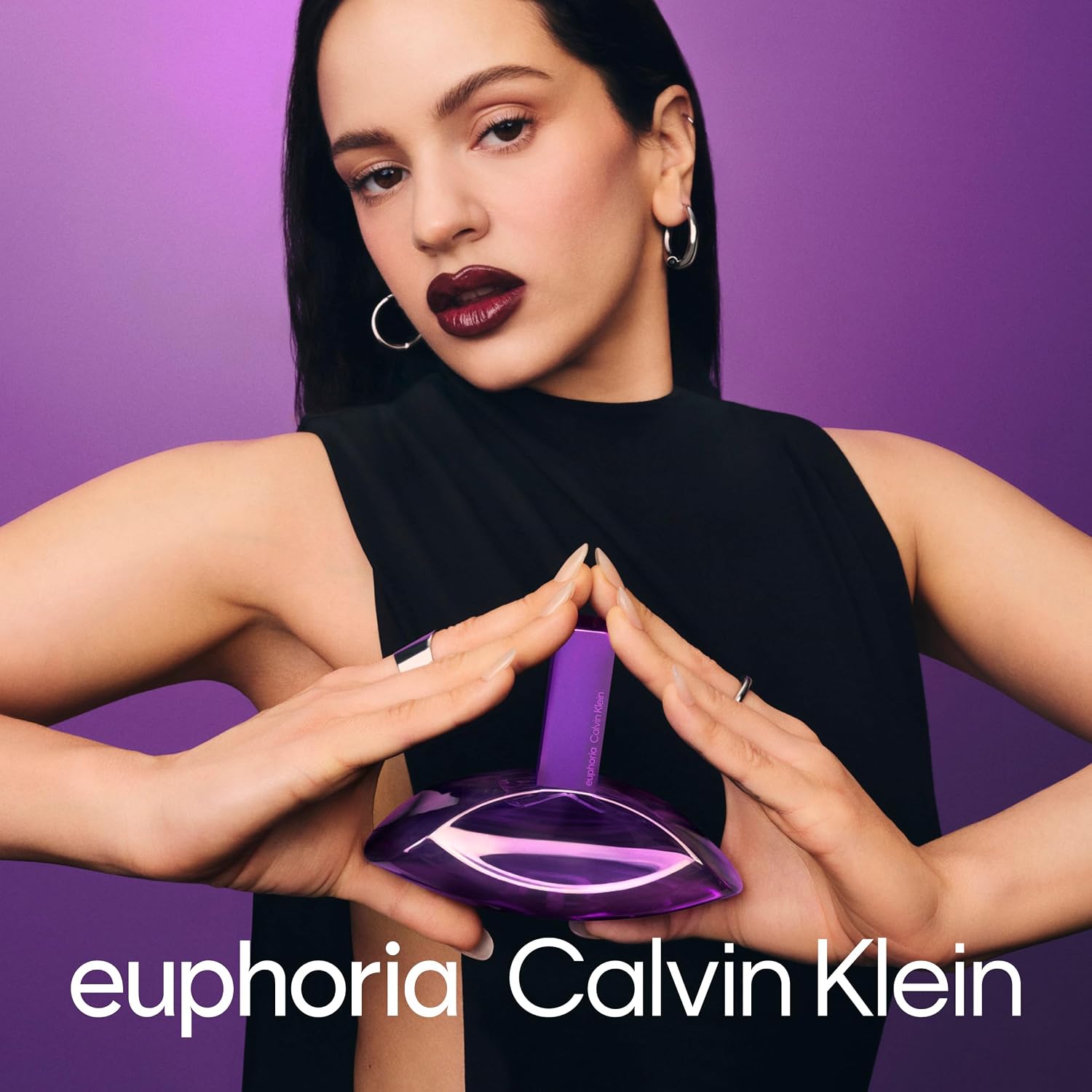 Calvin Klein Euphoria Bold Elixir Parfum Intense Worn By Rosalia – Ambery Perfume For Women – With Jasmine, Smoky Orchid, Vanilla & Oakwood – Long-Lasting Fragrance