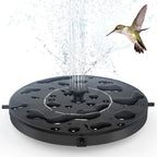 Solar Fountain Water Pump For Bird Bath, Floating Solar Powered Water Fountain Pump For Bird Bath, Garden, Pond, Pool, Outdoor (1.4W)