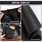 Noverlife 50Pcs Disposable Men Boxer Shorts, Non Woven Male Underwear Patient For Travel Massage Individually Wrapped
