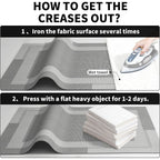 YDKGL Non Slip Bath Mat, Rubber Backing Ultra Thin Bathroom Rugs Fit Under Door Quick Dry Super Absorbent Washable Bath Rug Shower Mat for Bathroom Floor Bathtub Shower Sink, Easy Care Beige 16"x 24"