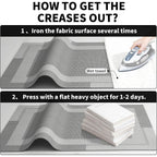 Non Slip Bath Mat, Rubber Backing Ultra Thin Bathroom Rugs Fit Under Door Quick Dry Super Absorbent Washable Bath Rug Shower Mat For Bathroom Floor Bathtub Shower Sink, Easy Care Beige 16"X 24"