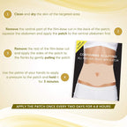 All Natural Moisturizing Body Applicator Wrap – Easy To Use Body Wrap -By Shape And Tone (5 Wraps)