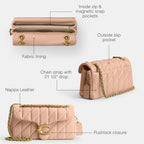 Coach Quilted Tabby Shoulder Bag 26 with Chain