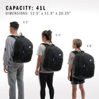 Adidas Primetime Large Backpack For School, Gym And Travel, 41L