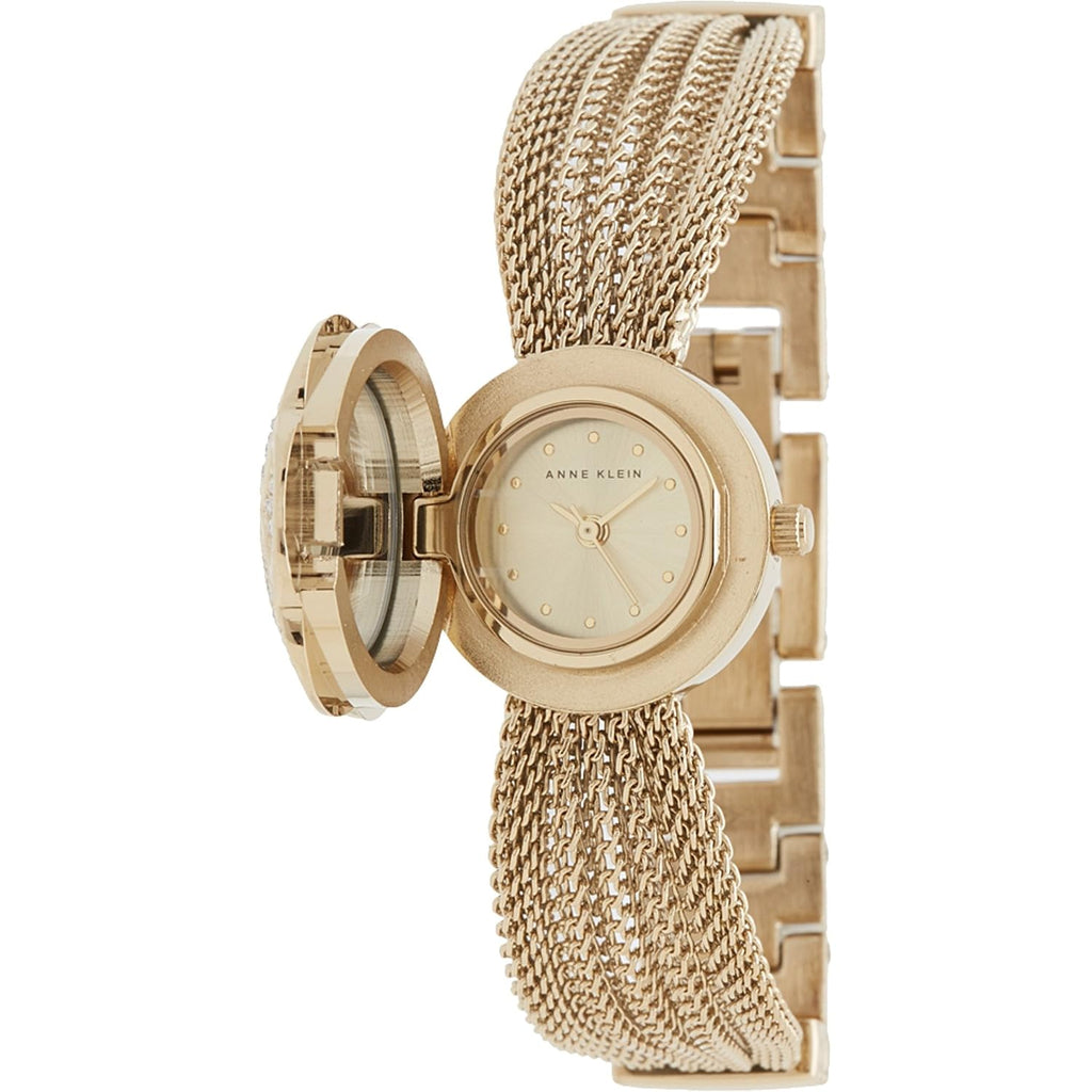 Anne Klein Women'S Ak/1046Chcv Premium Crystal-Accented Watch