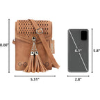 Small Crossbody Bags For Women,Tassel Wallet Purse,Gifts For Teenage Girls