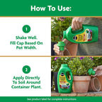 Miracle-Gro Pour & Feed Plant Food, 32 Fl. Oz. | Outdoor And Indoor Plant Fertilizer For Containers, Instantly Feeds