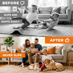 Double Sided Carpet Tape, 2 Inch X 12 Yards Rug Tape For Hardwood Floors, Heavy Duty Anti Slip Grip For Area Rugs, Residue Free, Wood Safe, Easy Removal For Tile And Laminate