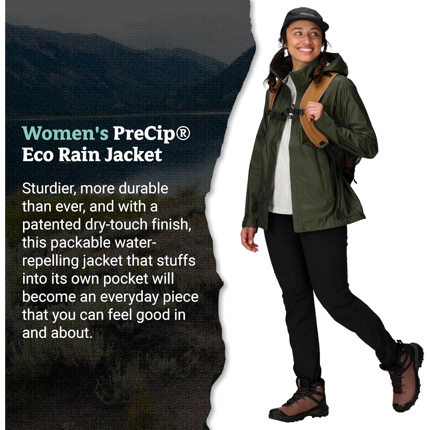 Marmot Women'S Precip Lightweight Waterproof Rain Jacket
