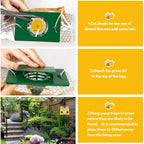 Disposable Wasp Traps Outdoor Hanging 4 Pack | Yellow Jacket Trap, Carpenter Bee Traps For Outside, Wasp & Hornet Traps Catcher Killer For Outdoor Patio Garden