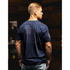 Nine Line Pledge Of Allegiance Shirt, Patriotic T-Shirts For Men, American Flag Military T Shirt, Freedom Usa Veteran Apparel
