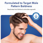 Hair Regen Liquid Minoxidil for Men 5% – Advanced Topical Solution for Regrowth – Growth Treatment for Men Hair Loss 6-Pack as 6-Month Supply Kit