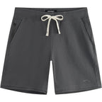 Maamgic Mens Shorts Casual 7 Inch With Elastic Waist And Multiple Pockets Waffle Shorts For Lounge