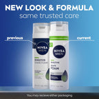 NIVEA MEN Sensitive Shave Foam with Vitamin E, Soothing Chamomile and Witch Hazel Extracts, 6 Pack of 7 Oz Cans