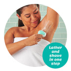 INTUITION Schick Refill, Razors for Women Sensitive Skin | Intuition Razor Blades Refill with Organic Aloe, Razor Refills , 6 Count (Pack of 1)