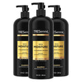 Tresemmé Rich Moisture Hydrating Shampoo 3 Count For Dry Hair Formulated With Pro Style Technology 28 Fl Oz