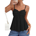 Zesica Womens Summer Spaghetti Strap Tank Tops 2026 Trendy Going Out Sleeveless V Neck Flowy Y2K Cami Top Fashion Outfits