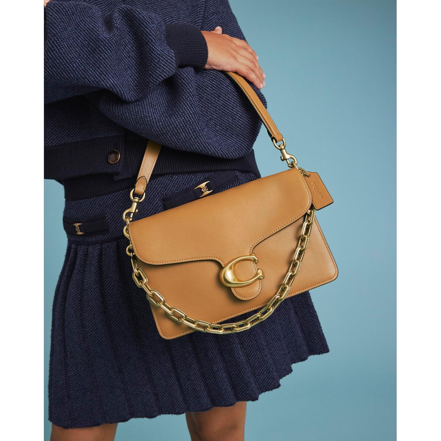 COACH Chain Tabby Shoulder Bag