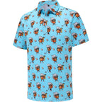 Men'S Golf Polo Shirts Funny Golf Shirts For Men Performance Moisture Wicking Quick Dry Athletic Short Sleeve Shirts