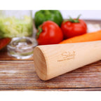 Soligt 12" Sauerkraut Pounder for Mason Jars Vegetable Fermentation- One Piece of Solid Wood
