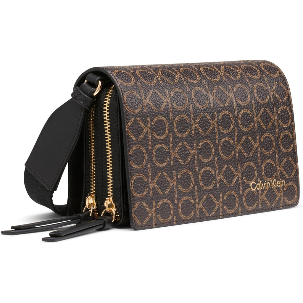 Calvin Klein Women's Millie Triple Compartment Camera Bag Crossbody