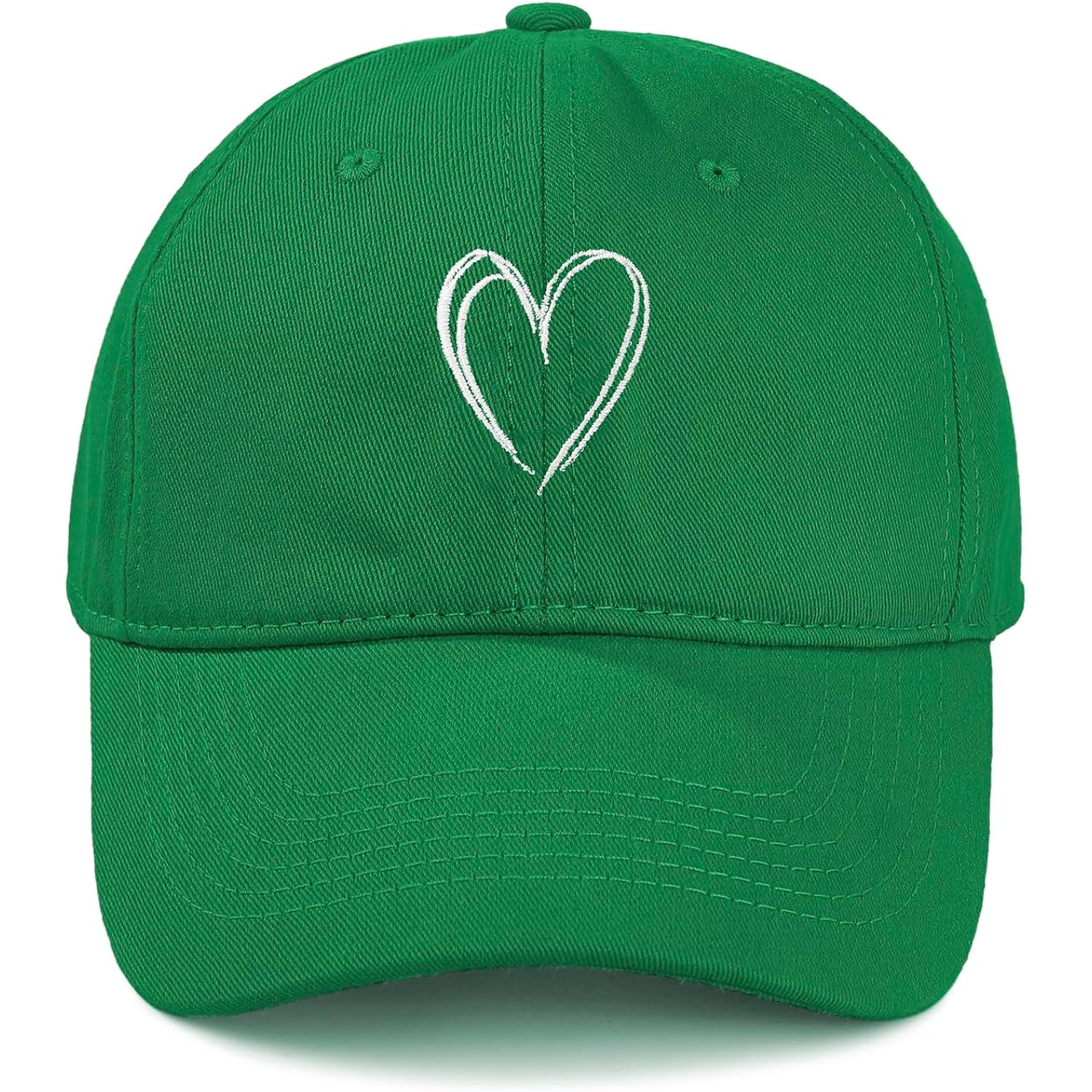 American Trends Womens Baseball Caps Cute Heart Dad Hat, Adjustable Cotton Unisex Cap For Workout, Golf & Everyday Wear
