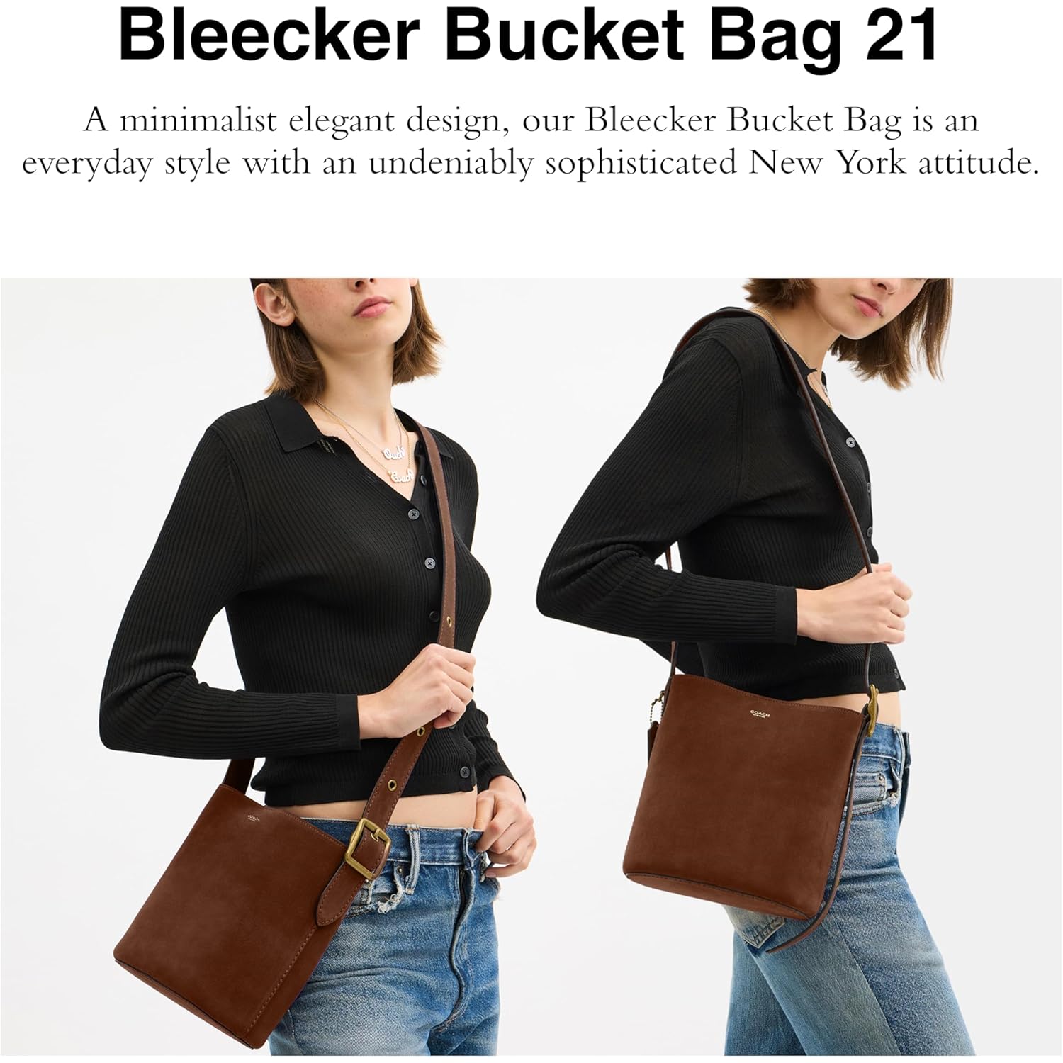 COACH Bleecker Bucket Bag 21