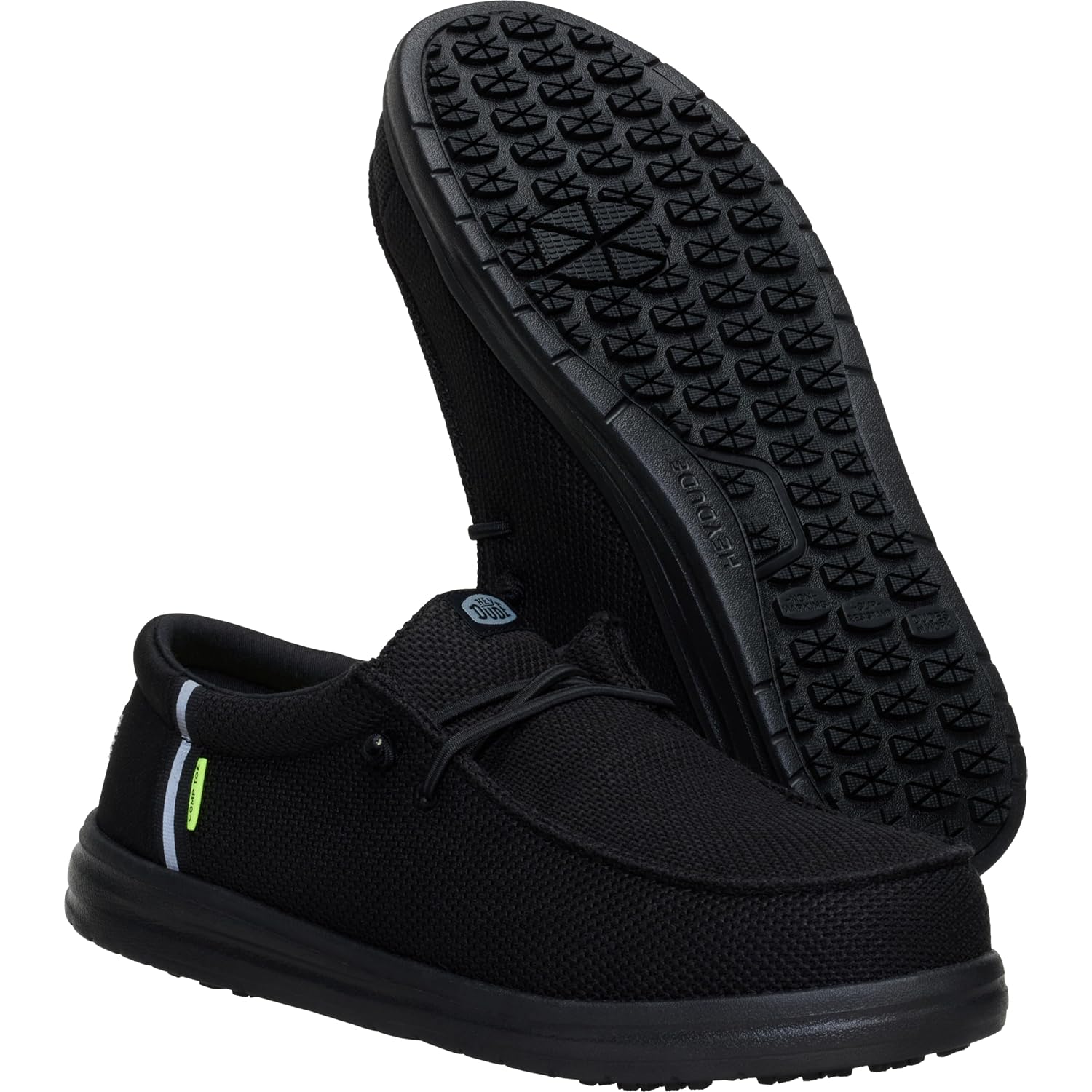 Heydude Men'S Wally Work Ct | Metal-Free Composite Toe | Water-Repellent, Slip-Resistant Work Shoes | All-Day Comfort