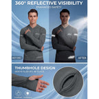 3 Pack Upf 50+ Sun Protection Mens Hoodie Long Sleeve Spf Fishing Shirt Swim Rash Guard Athletic Workout Tops