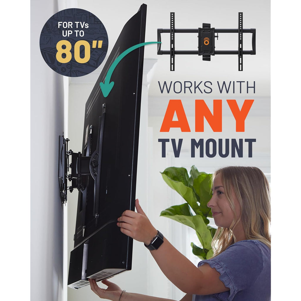 Echogear Universal Tv Mount Hardware Pack - Replacement Hardware Mounting Kit For Tvs Up To 80" - Includes M4, M5, M6 & M8 Screws