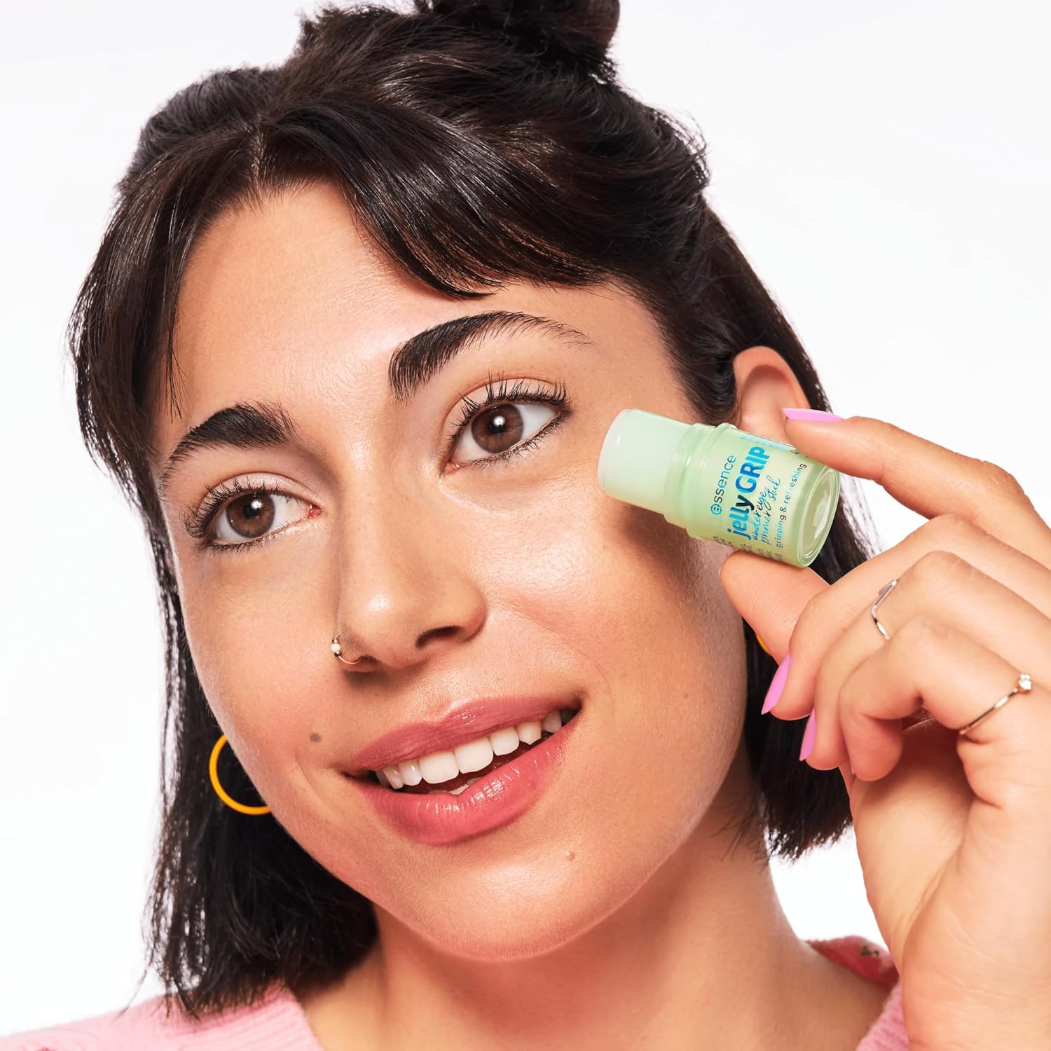 essence | Jelly Grip Under Eye Primer Stick | Hydrates, Cools & Grips for a Crease-Free Finish | Infused with Hyaluronic Acid and Panthenol | Vegan & Cruelty Free