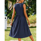 Zeagoo Women'S Summer Tank Midi Dress With Pockets Floral Sleeveless A-Line Casual Loose T-Shirt Dresses Beach Sundress 2026