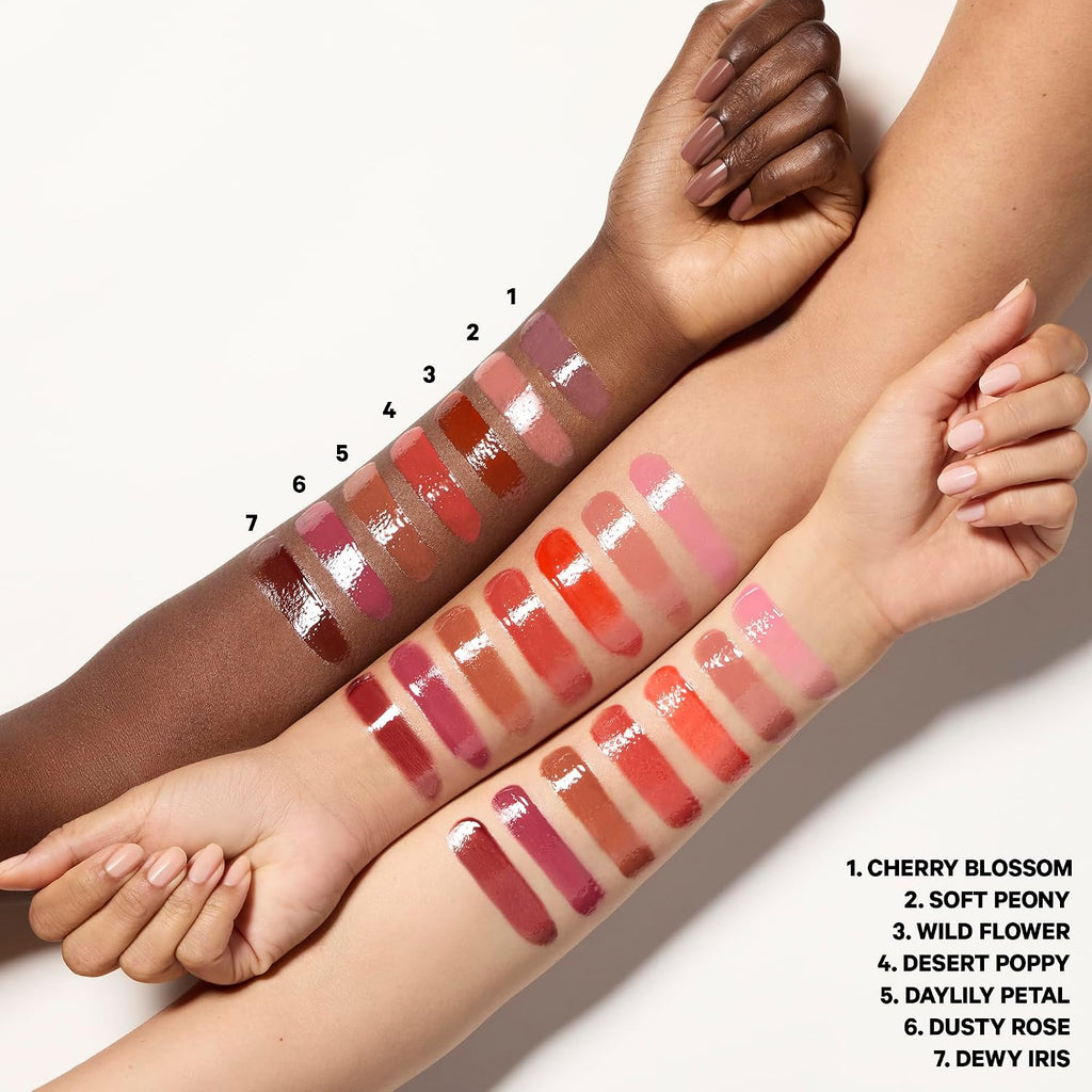 Well People Lush Lip Tinted Oil, Moisturizing Lip Oil For Nourishing & Conditioning Lips, Adds Sheer Color, Vegan & Cruelty-Free, Soft Peony