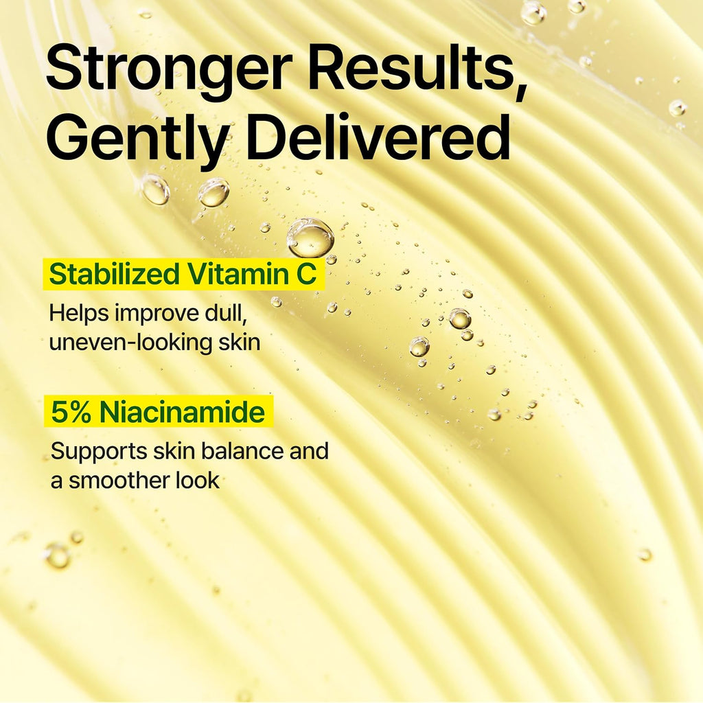Goodal Vitamin C Brightening Serum Alpha | 5% Niacinamide & Exosome For Dark Spot Care | Gentle Daily Facial Serum For Radiant Glow Skin | Green Tangerine | Korean Skincare | 1.01 Fl Oz (30Ml)