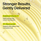 Goodal Vitamin C Brightening Serum Alpha | 5% Niacinamide & Exosome For Dark Spot Care | Gentle Daily Facial Serum For Radiant Glow Skin | Green Tangerine | Korean Skincare | 1.01 Fl Oz (30Ml)