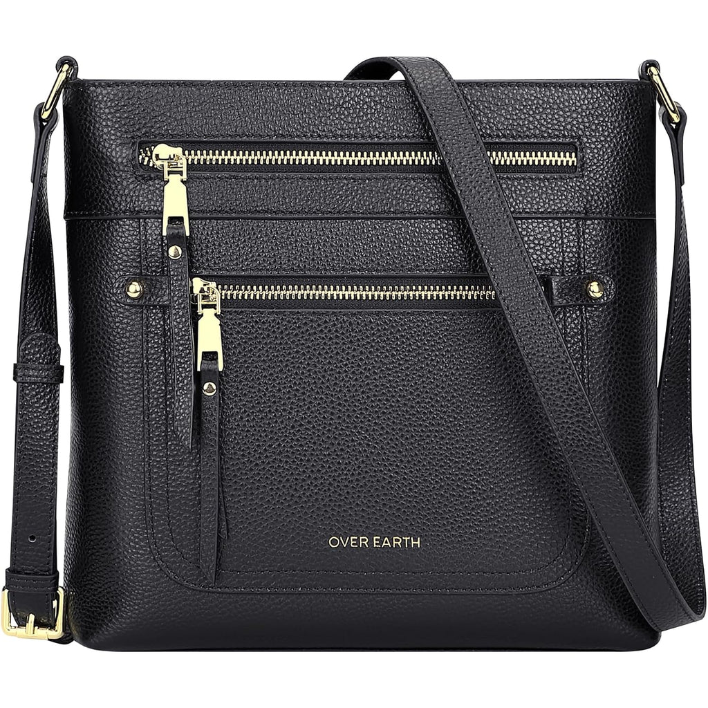 Crossbody Bags For Women Leather Purses For Ladies With Multiple Pockets