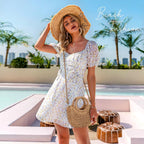 Handwoven Straw Beach Small Crossbody Bag For Women 2026 Summer Boho Wicker Handbag Shoulder Purse With Handle