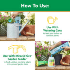 Miracle-Gro Water Soluble Bloom Booster Flower Food 4 Lb | Plant Fertilizer For Annual & Perennial Flowers, In-Ground & Container Roses, Hydrangeas, Hibiscus, 10-52-10 Npk