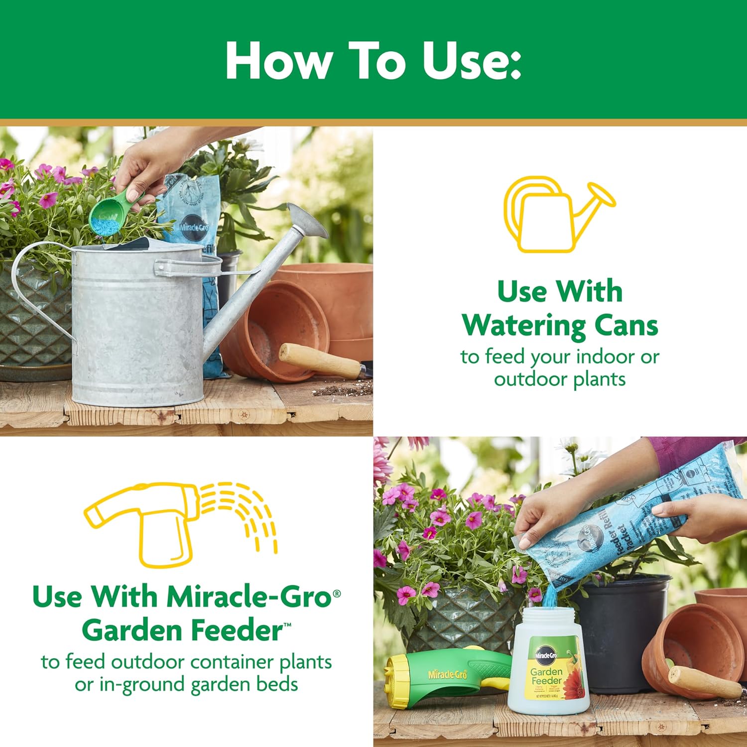 Miracle-Gro Water Soluble Bloom Booster Flower Food 4 Lb | Plant Fertilizer For Annual & Perennial Flowers, In-Ground & Container Roses, Hydrangeas, Hibiscus, 10-52-10 Npk