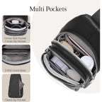 befen Genuine Leather Sling Bag for Women Anti-Theft Crossbody Chest Bags Fanny Packs for Travel with RFID Card Slots
