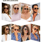 Sojos Retro Aviator Square Polarized Sunglasses For Women Men,Vintage Women'S Sun Glasses Shades Uv400 Sj2180
