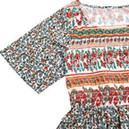 Kubsid Womens Boho Dress Summer Casual 2026 Short Sleeve Loose Fit Floral Maxi Dress Flowy Beach Vintage Sundress